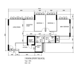 Blk 318B Yishun Greenwalk (Yishun), HDB 5 Rooms #581372771